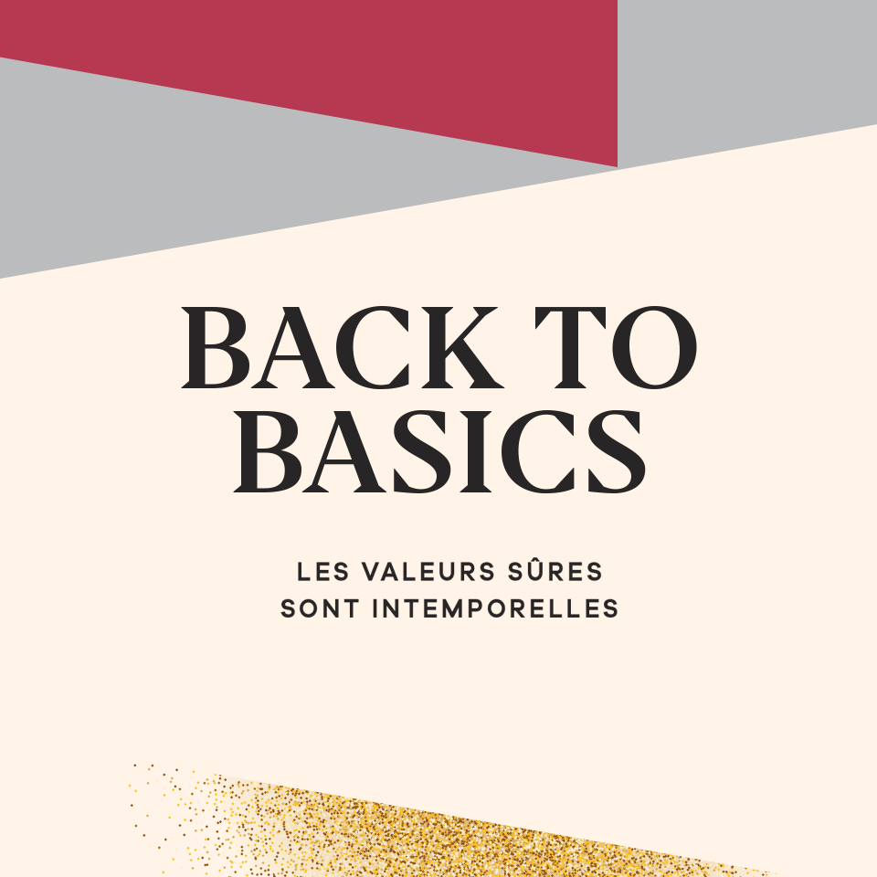 back to basics – le carnet